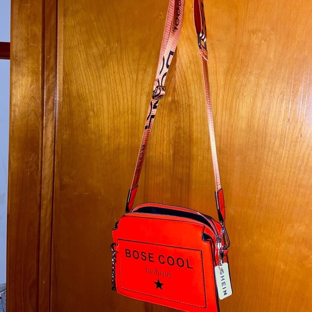 Burnt orange crossbody.